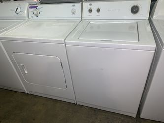 ROPER top load washer and electric dryer working perfectly