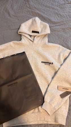 Fear of God Essentials Light oat hoodie