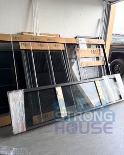 Impact sliding glass doors / al hardware