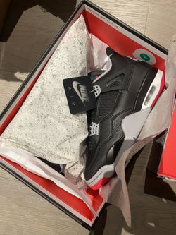 Air Jordan 4 Bred Reimagined Sz 9 Nike