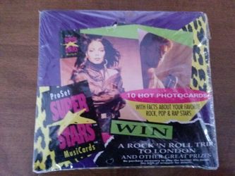 Pro set super stars musicards