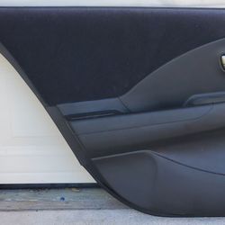 Rear Left Inside Door Panel With Door Handle For 2002 - 2004 Nissan Altima. 