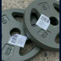 5 Lb OLYMPIC PLATES - No Lowballs