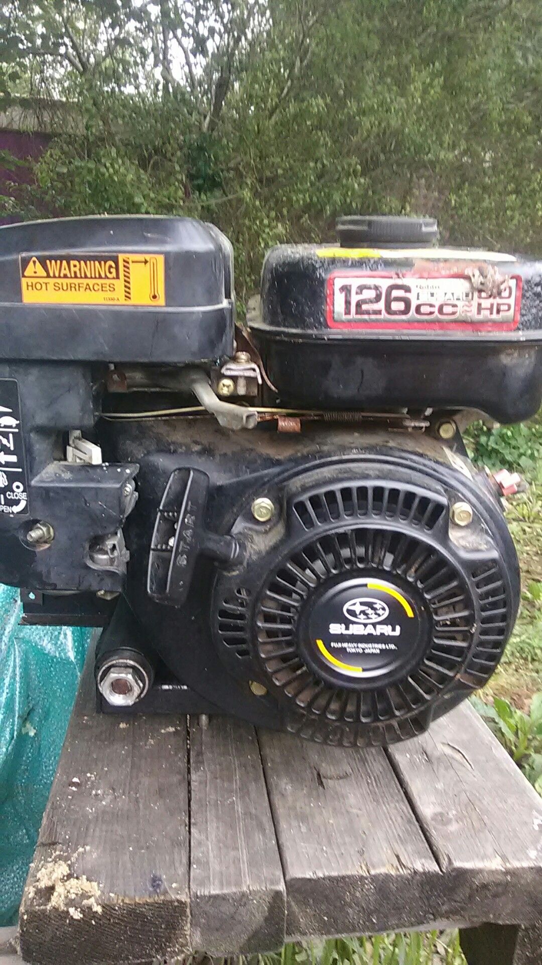 126cc Subaru go kart engine