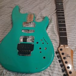 Strat Floyd type Body And Lefty Neck.....$125