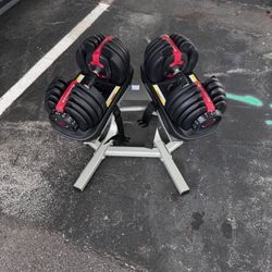 Bowflex Dumbbells With Stand