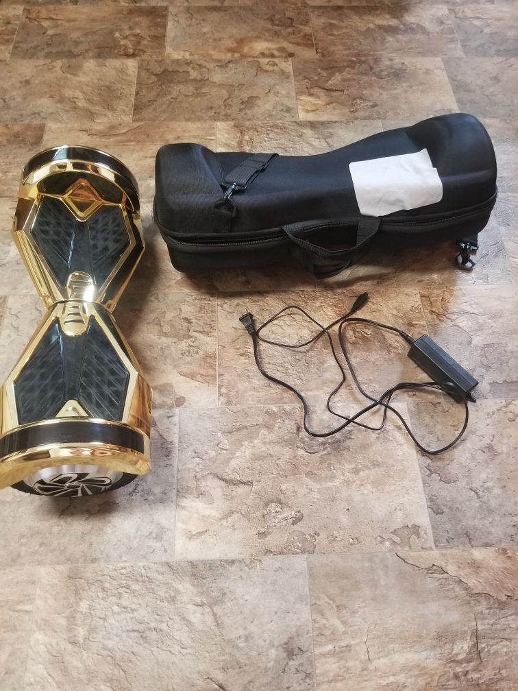 Gold Bluetooth Hoverboard
