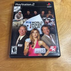 PlayStation 2 / PS2 - World Poker Tour