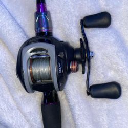 Fishing rod and reel
