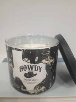 Howdy Starlit Skies 3-Wick Candle
