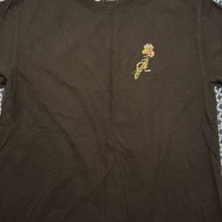 Neff Skeleton Hand Flower Graphic T-Shirt