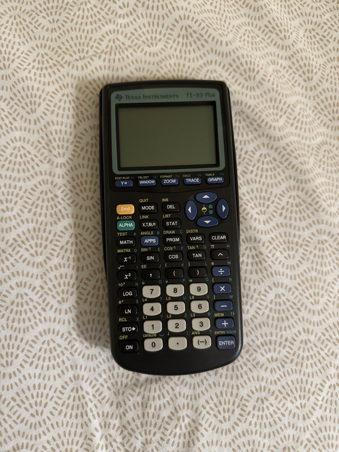texas instruments ti-83 plus graphing calculator