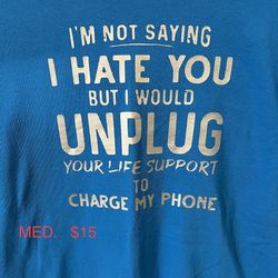 T Shirts!  These Are Made Already To Go.  
