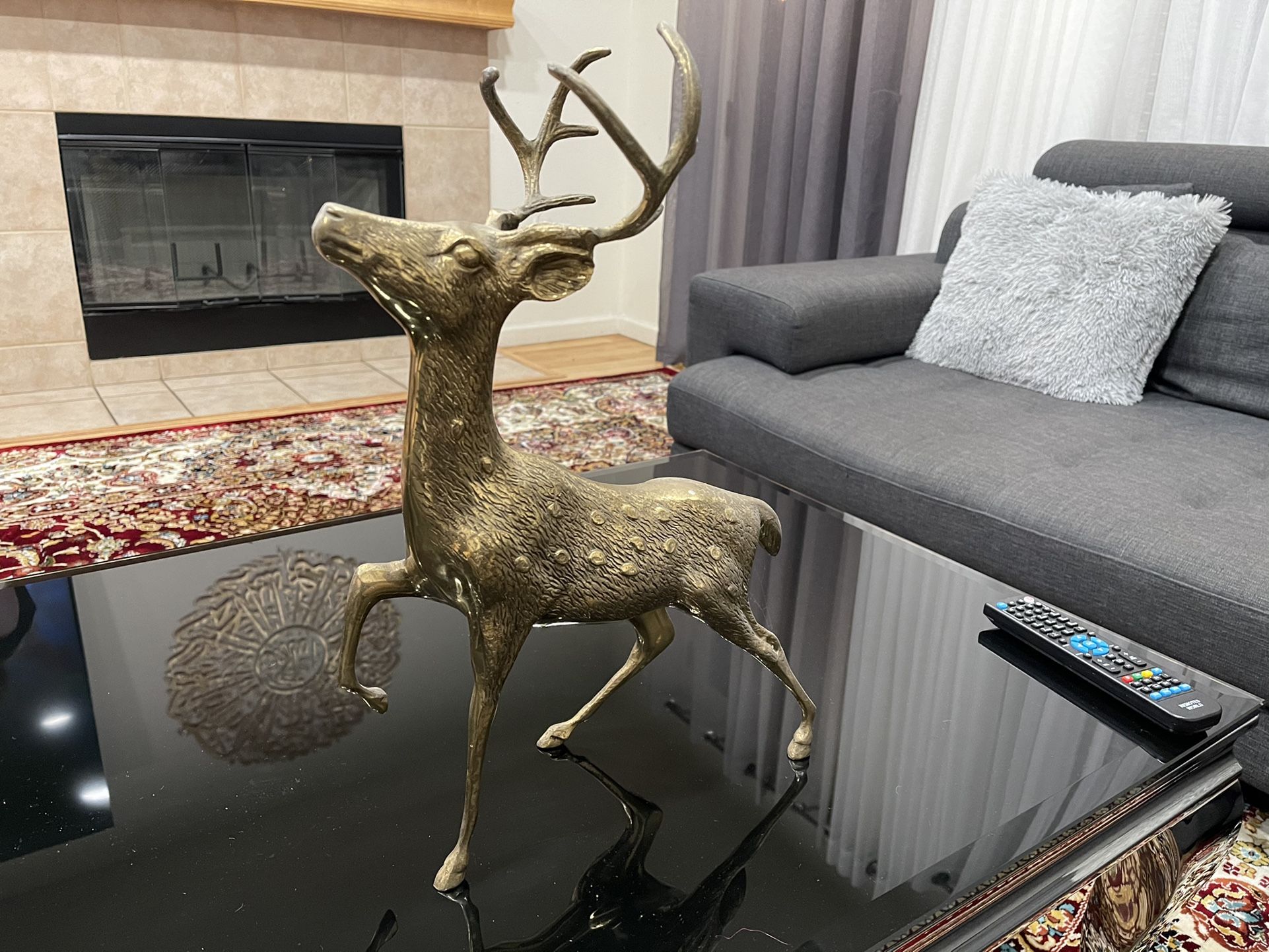 Brass Deer (Male And Female)