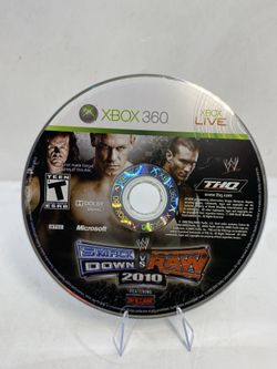 WWE SmackDown vs Raw 2010 Xbox 360 disc only wrestling