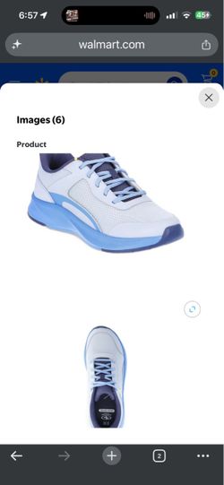Light Blue Low-Top Running Sneakers