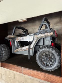 Kids Ride-On UTV with Camo Graphics
