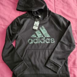New Boys Adidas Hoodie (Size Medium 10/12)