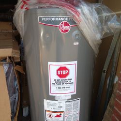 75gal. gas water heater NUEVO Rheem