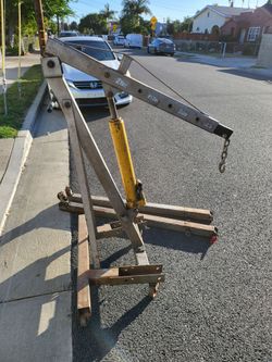 2 Ton Hydraulic Engine Hoist Cherry Picker
