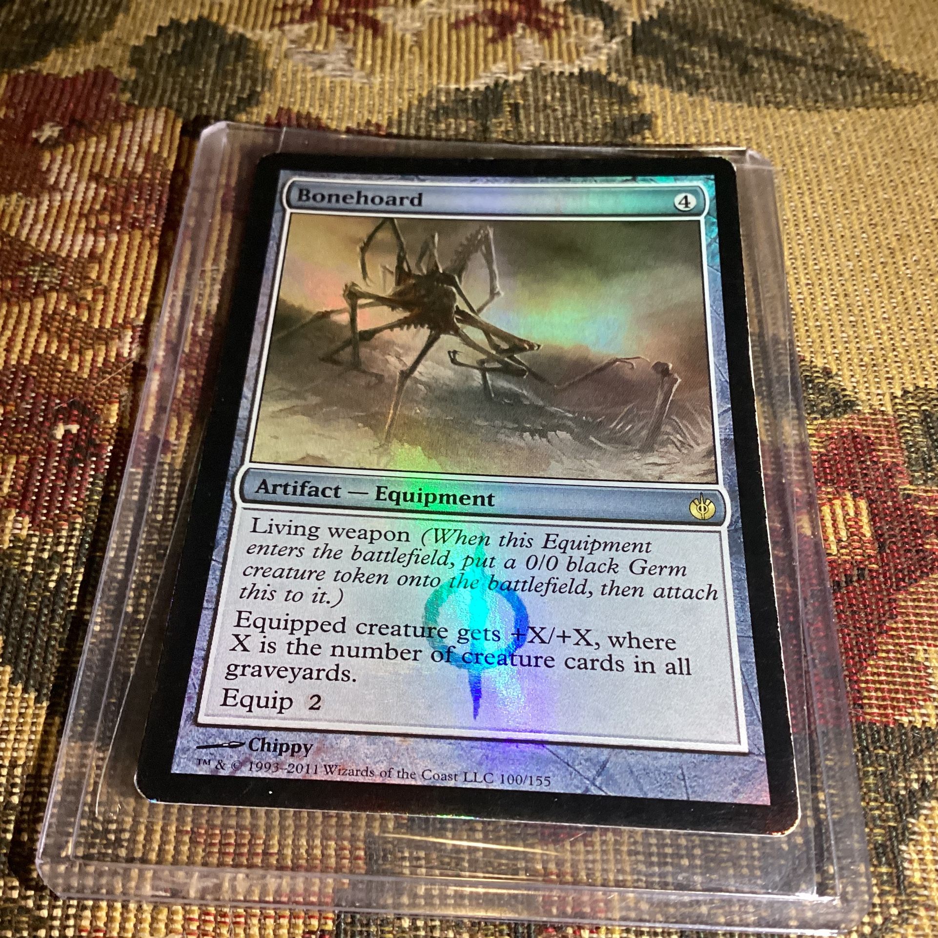 Bonehoard - Mirrodin Besieged - Magic the Gathering Foil Card 100/155