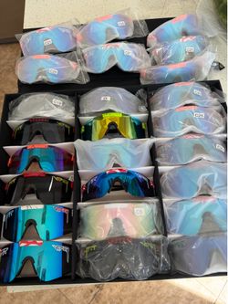 Bulk sports glasses 25 pairs