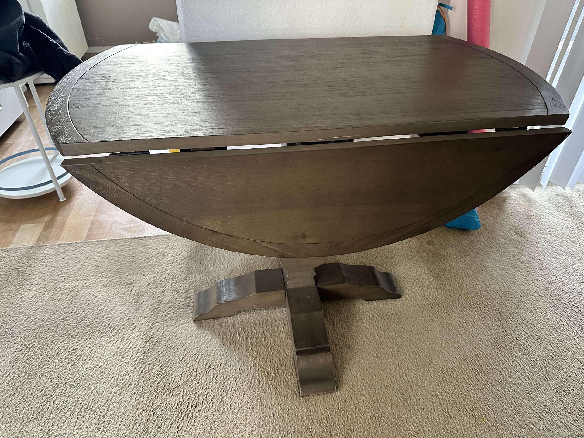 Foldable Dining Table Round. Pier 1, image size:1922x1442
