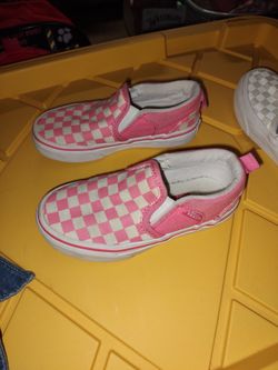 Pink Vans Size 11t