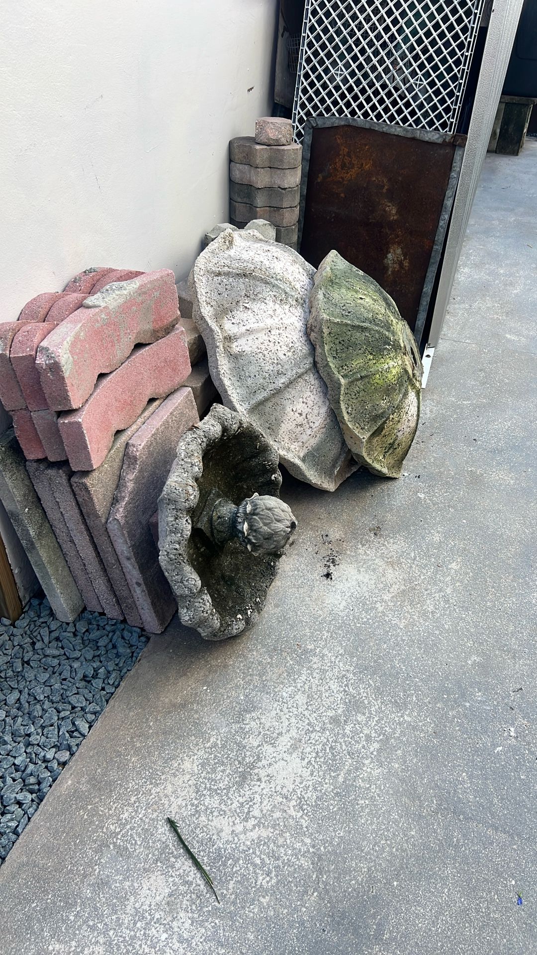 Concrete 3 Tier Fountain 