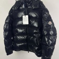 Black Moncler Maya Jacket 