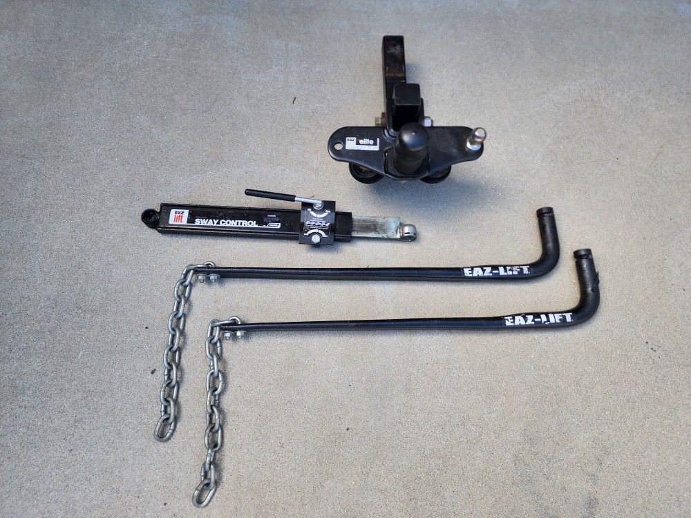 Used EAZ LIFT Trailer Sway Control & Weight Distribution Kit