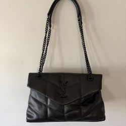 Black Puffy Crossbody/shoulder Bag Dupe
