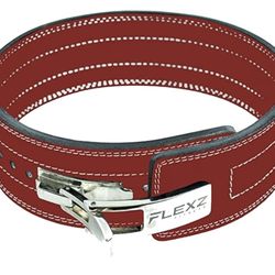 Flexz Fitness Lever Weight Lifting Belt Leather - NEW