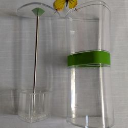 Cuisipro Herb Keeper, designed to extend the lifespan of fresh herbs by keeping them upright and hydrated.