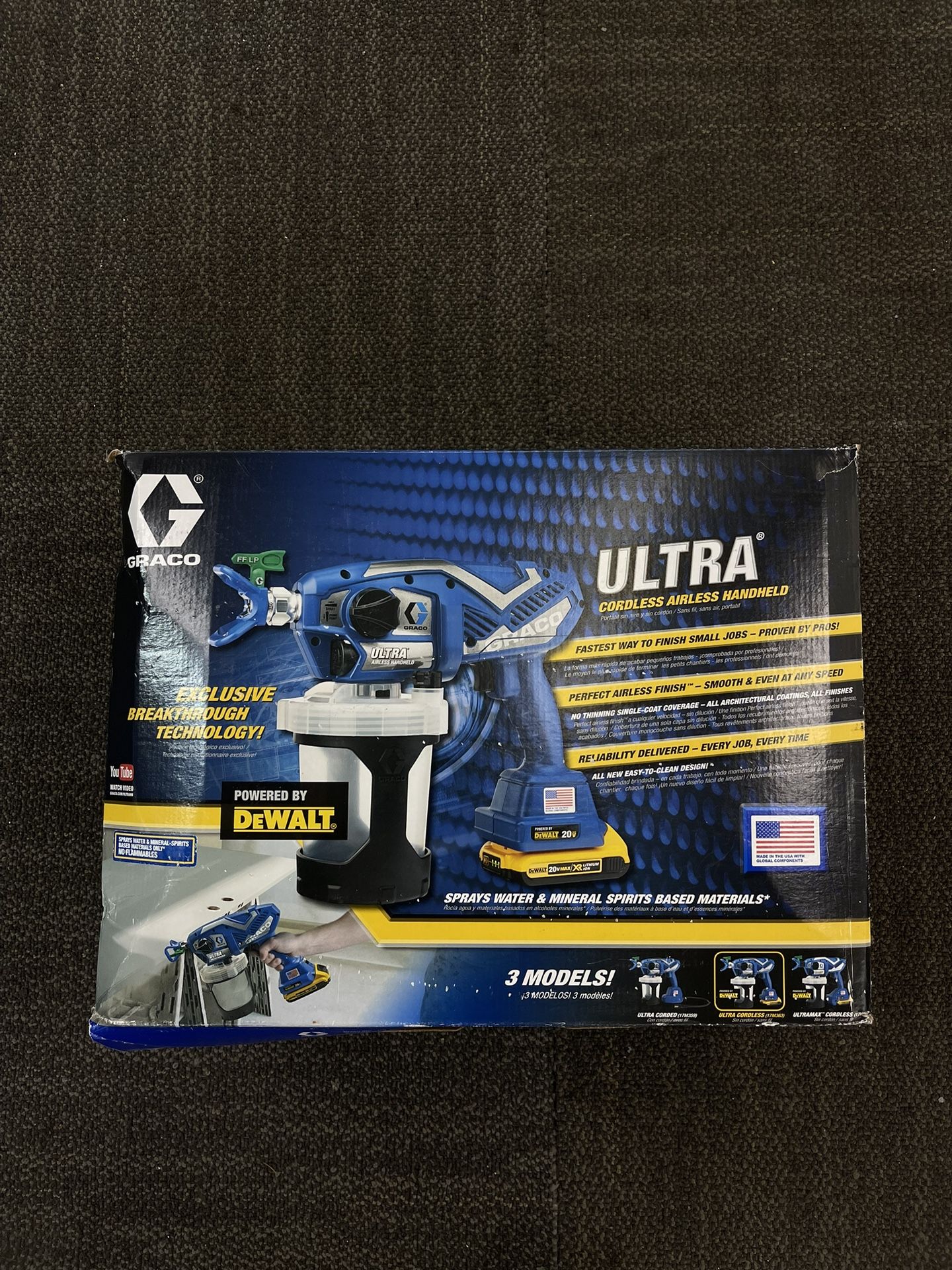 Graco Ultra Cordless Airless Paint Sprayer