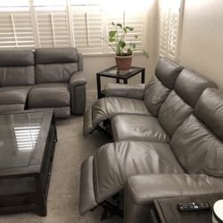 Leather Recliner Couches