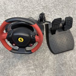 Thrust Master Ferrari Steering Wheel