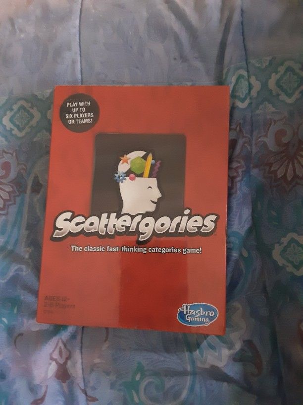 Scattergories Game