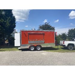 Food Trailer New 8x16