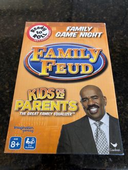 Family Feud Kids vs Parents Board Game