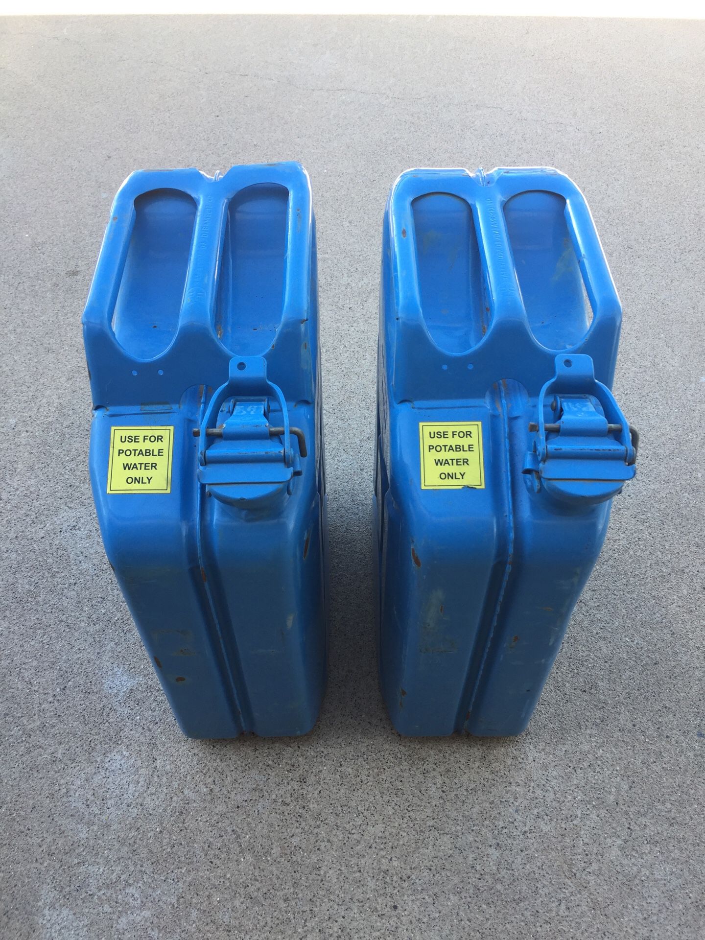 Wedco Water Jerrycans x2