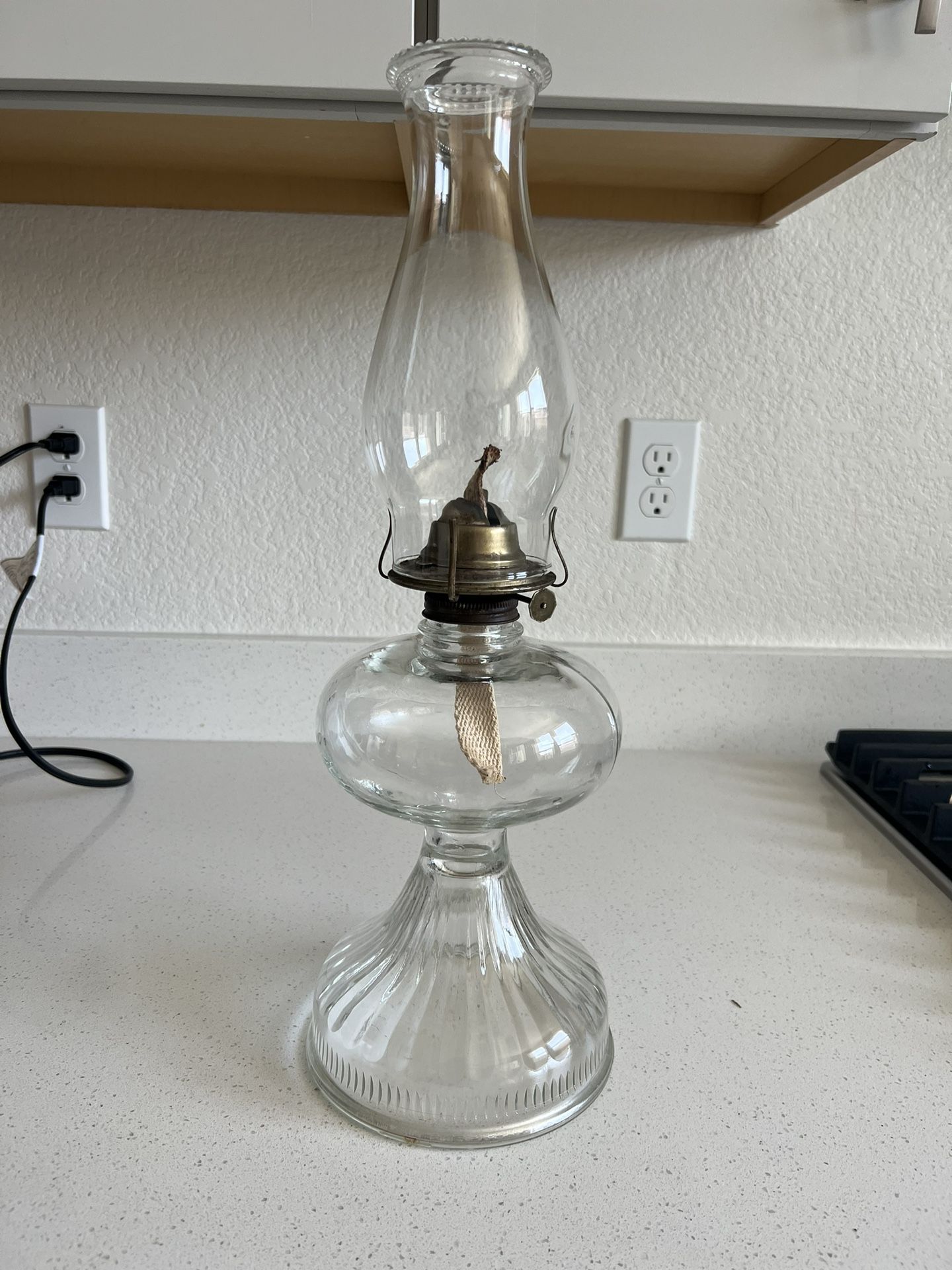 Vintage Eagle Kerosene Lamp