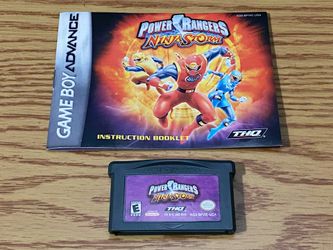 Power Rangers Ninja Storm Game (Game Boy Advance) (2003) 