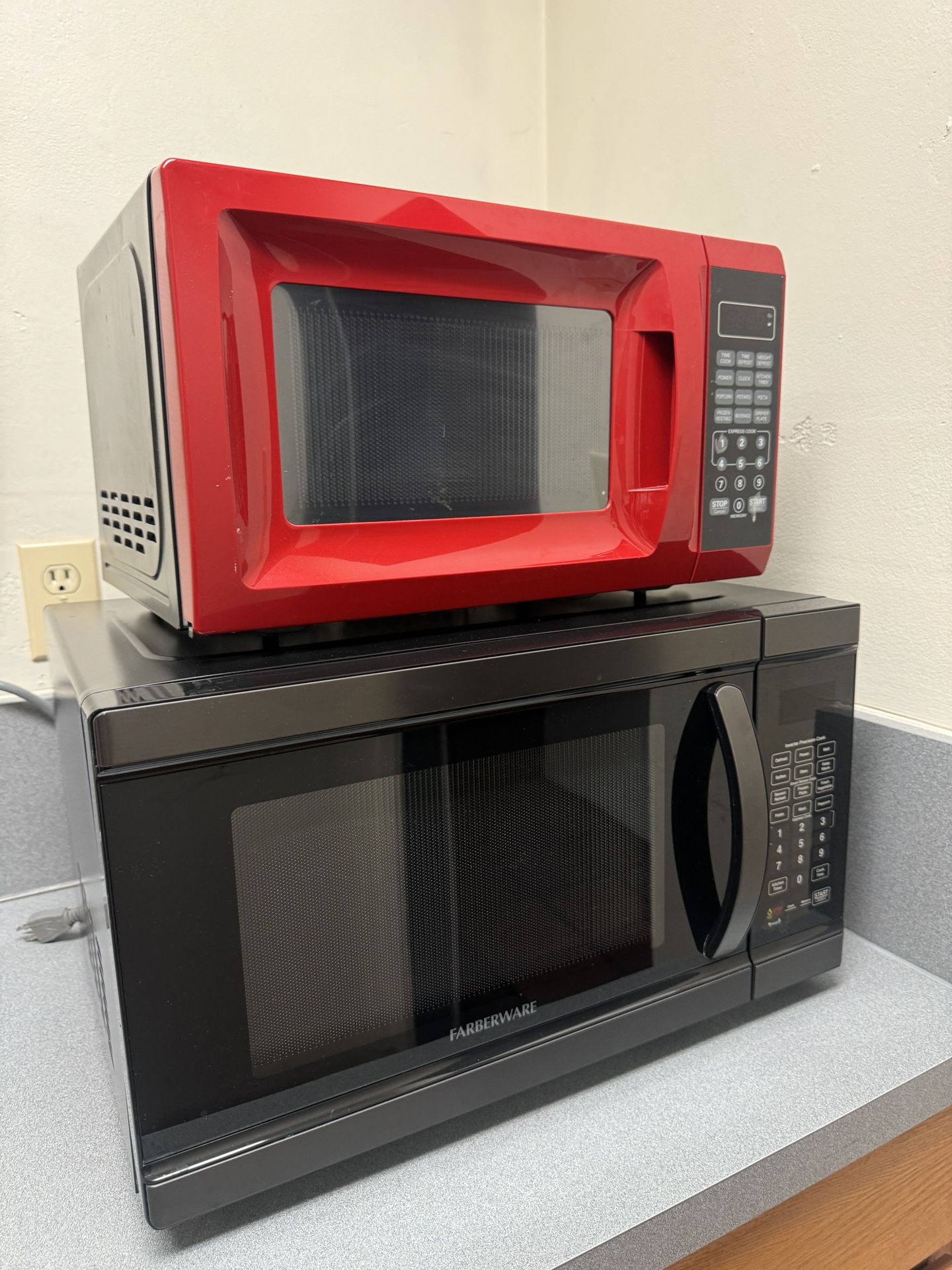 Red Microwave
