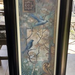 Tall Framed Enchanting Sound I Poster Print by Elaine Vollherbst-Lane # 11791