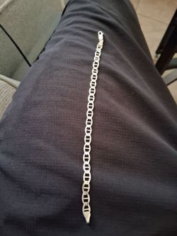 7in solid sterling silver .925 Italy bracelet