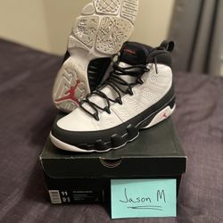Jordan 9 Space Jam (worn 2x )