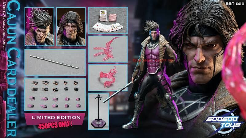1/6 SOOSOOTOYS GAMBIT / CAJUN CARD DEALER