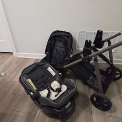 Stroller, Carrier Carseat Combo