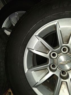 Chevrolet OEM Wheels with General Tires – Set of 4